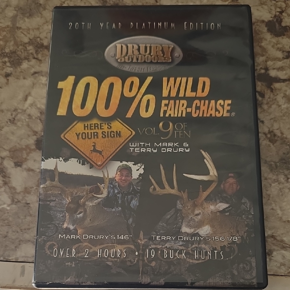 Drury Outdoors 20th Year Platinum Edition DVD